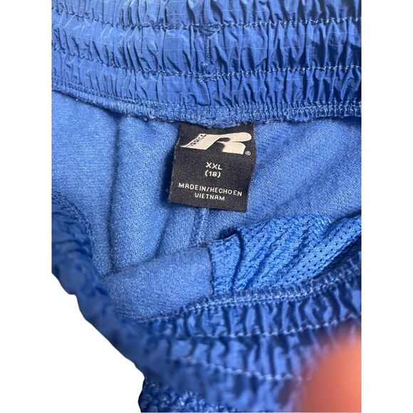 Russell Athletic Blue Sherpa Jogger Pants - Picture 5 of 13